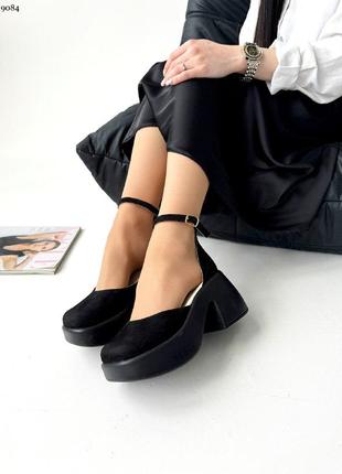 Стильні туфлі на потовщеній підошві в наявності та під відшив 💛💙🏆