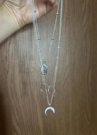 Потрійний ланцюжок дуже стильний 🔥🌺