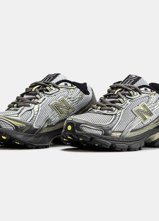 Мужские кроссовки new balance 740 black yellow 40-41-42-43-44-45