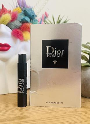 Оригинальный пробник парфюма туалетная вода christian dior dior homme 2020