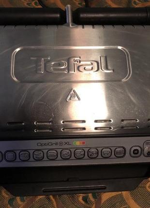 Брендовый tefal автоматический прижимной гриль.  новый! за пол-цены!!! tefal