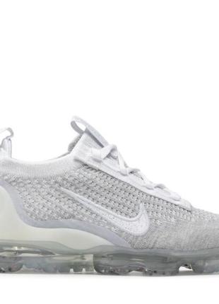 Кросівки жіночі nike air vapormax 2021 fk dc4112 100 сірий, розмір 39