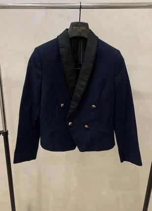 Пиджак жакет блейзер синий tommy hilfiger