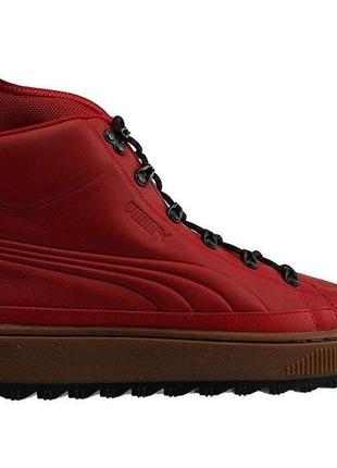 Шкіряні черевики кросівки puma ren boot wtr barbados cherry розмір 42,5 eu/ 9,5 us/устілка 27,5 см