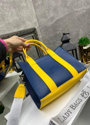 Лімітована версія! жовто-блакитна - 2 - патріотичні міні-сумочки на блискавці у різних комбінаціях (0523-2)3 фото