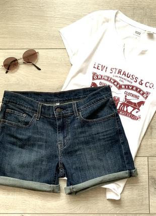 Levi's denim jean casual шорты женские р. 282 фото