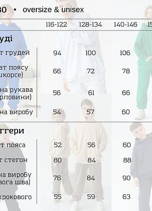 Якісний дитячий підлітковий спортивний костюм худі і штани джогери тринитка бавовна8 фото