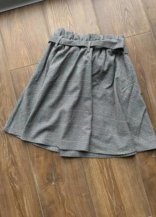 Юбка h&m в клетку4 фото