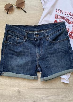 Levi's denim jean casual шорты женские р. 283 фото