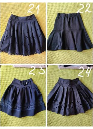Юбки, шорты, блузки, платья на 6-8 лет