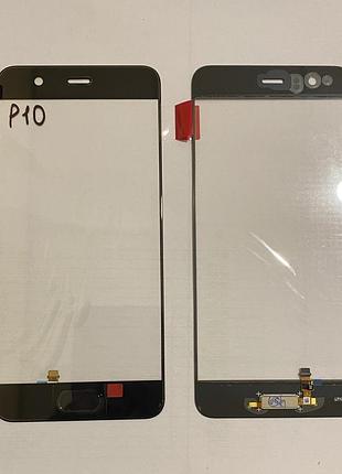Скло для ремонту дисплея с кнопкою home huawei p10 / vtr- l29 / vtr- al00 / vtr- tl00 / vtr- l09