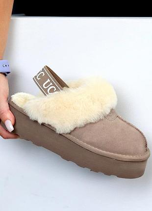 Угги женские, натуральная замша