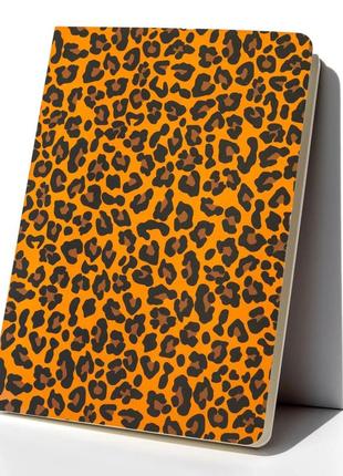 Блокнот "leopard" cbrt-0356 у крапочку, леопардовий, формат а5, 144 аркуша