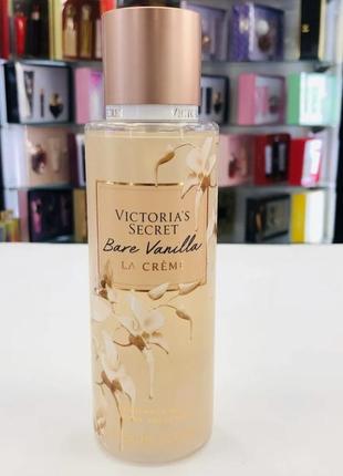 Парфумований спрей для тіла victorias secret bare vanilla la crema 250 мл