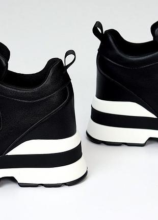 Сникерсы женские, экокожа