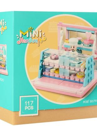 Конструктор bambi m38-b0792a магазин, фігурка, 99-117 деталей m38-b0792c