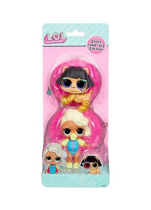 Набор игровых фигурок 987819 серии «opp tot + pet» - серфер бейби и мяу