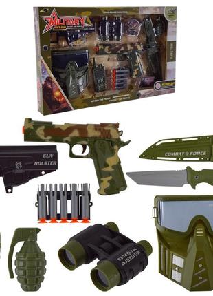 Дитячий військовий набір 558-131 поролон.знаряддя
