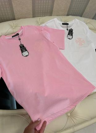 Футболка в стиле chrome hearts