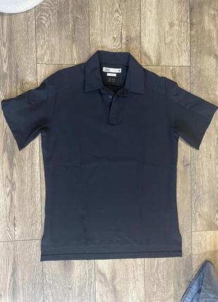 Футболка поло zara из технологичной ткани