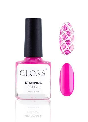 Лак для стемпінгу gloss stamping polish 36, 8 мл
