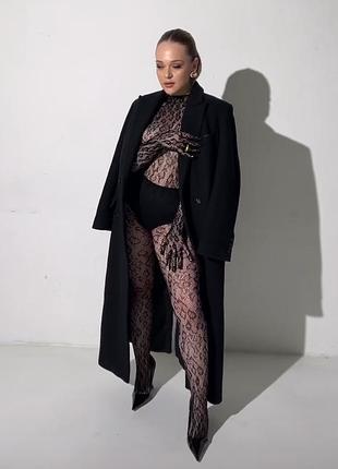 Эротическое сексуальное боди бодисток комбинезон сетка лео тигр кошка