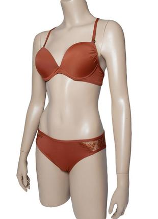 Купальник із мереживом щільна чашка rivage line код 0139