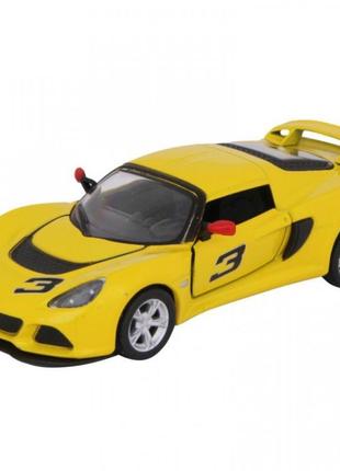 Инерционная машинка lotus кт5361w металл, масштаб 1:32 черный