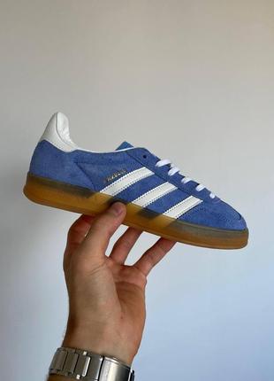 Жіночі кросівки adidas gazelle indior shoes blue v / smb