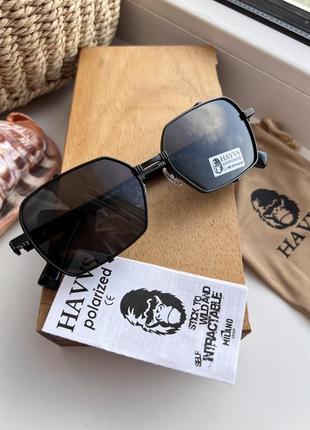 Фирменные солнцезащитные очки с шорой havvs polarized hv68066