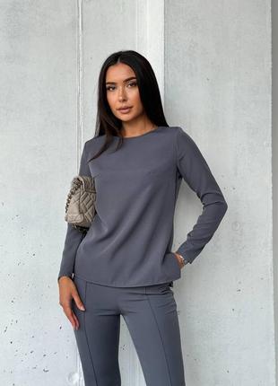Костюм жіночий з костюмки штани та кофта 280