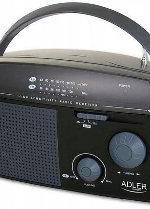 Радіо adler ad 1119 black (03060)