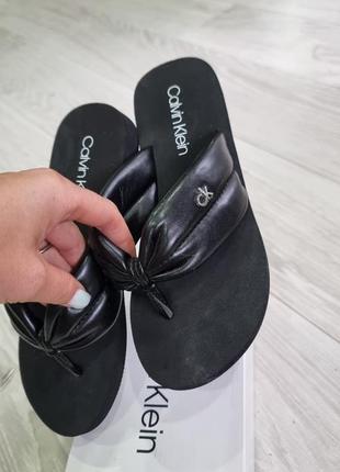 Шлепанцы calvin klein