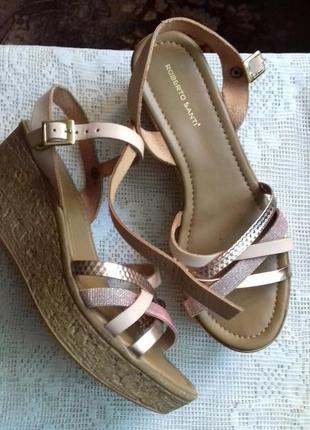 Босоножки женские новые натуральная кожа