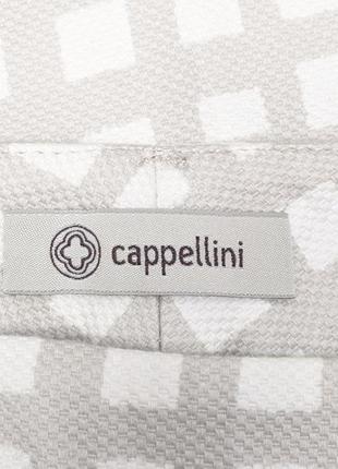 Peserico cappellini italy элегантные оригинальные брюки в клеточку из хлопка3 фото