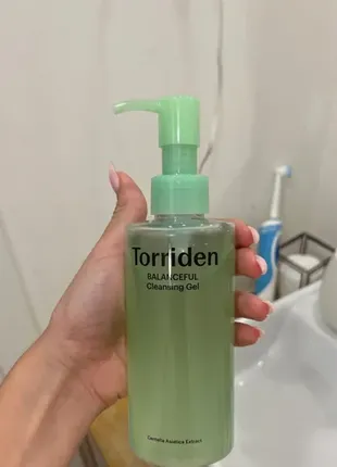 Torriden  balanceful  cleansing gel  гель для вмивання обличчя із центеллою азіатською 200ml