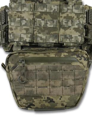 Плитоноска cen.2 cordura1000d nir піксель+ 4 підсумків та балістичні пакети 1 класу8 фото