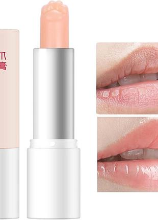 Бальзам для губ лапки skyvii меняет цвет