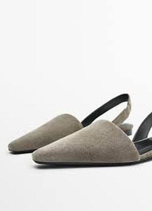 Slingback massimo dutti