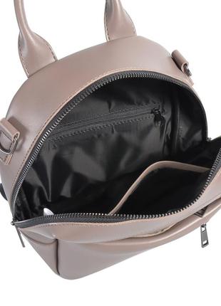 Дымчатый - сумка-рюкзак - большой качественный с удобным карманом спереди (луцк, 802)4 фото