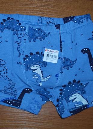 Эффект трусики шортики боксерки 4-5 рост 110-116 донела donella динозавр