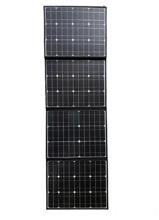 Портативная солнечная зарядная панель vhg tor-7 40w/18v, black