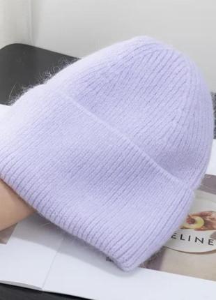 Шапка осінь / зима мохер тепла ангора