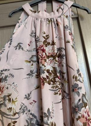 Мини платье с поясом shein m 3