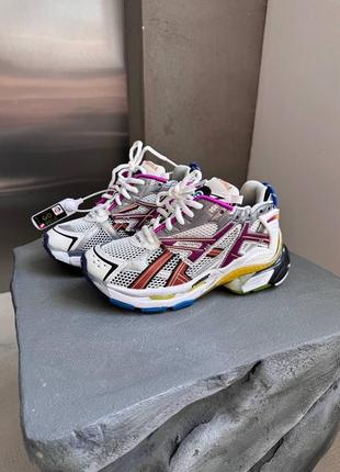 Balenciaga  runner trainer multicolor premium кроссовки женские спортивные