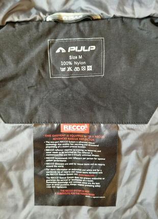 Куртка чоловіча лижня pulp розмір m original (колір чорний)