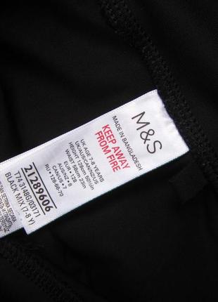 Спортивні легінси штани лосини в стилі колор-блок повної довжини marks & spencer7 фото
