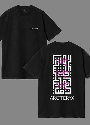 Футболка чорна arc’teryx
