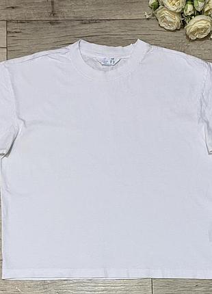Біла футболка оверсайз primark, р.xs-l