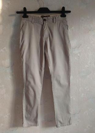 Брюки ben sherman 10-11ок, хлопок, серые
